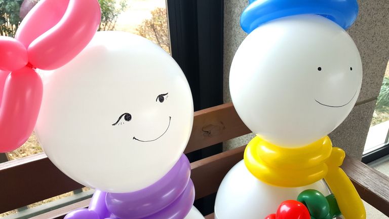 겨울감성을 더하다! 풍선아트 눈사람
